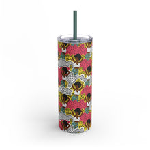 Load image into Gallery viewer, Black girl in Animal Print - Tumbler