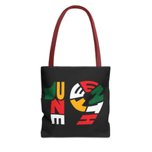 Load image into Gallery viewer, Bold Juneteenth Tote Bag | AOP | Festival Carryall | Black History Celebration