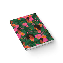 Load image into Gallery viewer, Black Girl in Nature - Floral Women's Journal