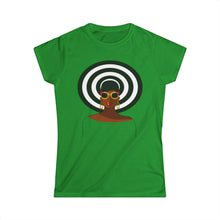 Load image into Gallery viewer, Chic Afrocentric Women's Tee - Stylish Graphic Shirt, Black Fashion Top, Gift for Her, Casual Wear, Ethnic Art Tee