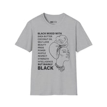 Load image into Gallery viewer, Black Mixed with Black - Unisex T-Shirt - Graphic Tee