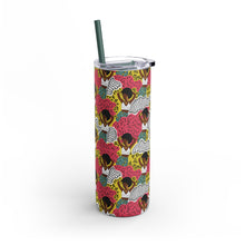 Load image into Gallery viewer, Black girl in Animal Print - Tumbler
