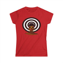 Load image into Gallery viewer, Chic Afrocentric Women's Tee - Stylish Graphic Shirt, Black Fashion Top, Gift for Her, Casual Wear, Ethnic Art Tee