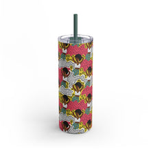 Load image into Gallery viewer, Black girl in Animal Print - Tumbler