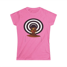 Load image into Gallery viewer, Chic Afrocentric Women's Tee - Stylish Graphic Shirt, Black Fashion Top, Gift for Her, Casual Wear, Ethnic Art Tee