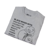 Load image into Gallery viewer, Black Mixed with Black - Unisex T-Shirt - Graphic Tee