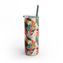 Load image into Gallery viewer, Vibrant Tropical Tumbler, Travel Mug, Summer Vibes,
