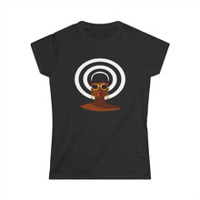 Load image into Gallery viewer, Chic Afrocentric Women's Tee - Stylish Graphic Shirt, Black Fashion Top, Gift for Her, Casual Wear, Ethnic Art Tee
