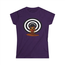 Load image into Gallery viewer, Chic Afrocentric Women's Tee - Stylish Graphic Shirt, Black Fashion Top, Gift for Her, Casual Wear, Ethnic Art Tee