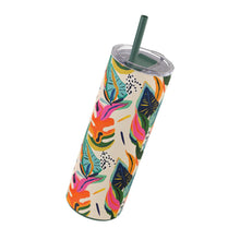 Load image into Gallery viewer, Vibrant Tropical Tumbler, Travel Mug, Summer Vibes,
