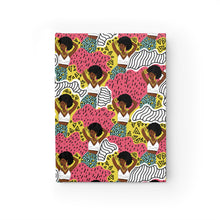 Load image into Gallery viewer, Black Girl in Animal Print - Floral Women's Journa