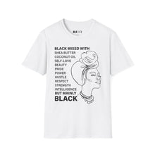 Load image into Gallery viewer, Black Mixed with Black - Unisex T-Shirt - Graphic Tee