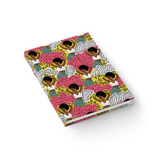 Load image into Gallery viewer, Black Girl in Animal Print - Floral Women's Journa