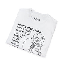 Load image into Gallery viewer, Black Mixed with Black - Unisex T-Shirt - Graphic Tee