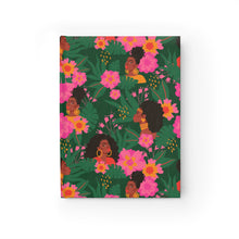 Load image into Gallery viewer, Black Girl in Nature - Floral Women's Journal