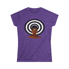 Load image into Gallery viewer, Chic Afrocentric Women's Tee - Stylish Graphic Shirt, Black Fashion Top, Gift for Her, Casual Wear, Ethnic Art Tee