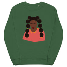 Load image into Gallery viewer, Black Woman with two puffed braids Sweatshirt
