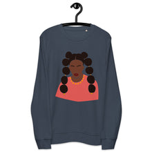 Load image into Gallery viewer, Black Woman with two puffed braids Sweatshirt