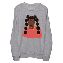Load image into Gallery viewer, Black Woman with two puffed braids Sweatshirt