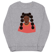 Load image into Gallery viewer, Black Woman with two puffed braids Sweatshirt