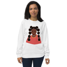 Load image into Gallery viewer, Black Woman with two puffed braids Sweatshirt