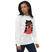 Load image into Gallery viewer, Black Woman with two puffed braids Sweatshirt