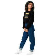 Load image into Gallery viewer, Making My Ancestors Proud Crop Sweatshirt