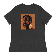 Load image into Gallery viewer, Black Women Bantu Knots Relaxed T-Shirt