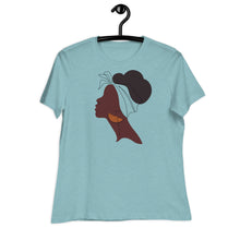 Load image into Gallery viewer, Black Woman Profile in Headwrap