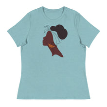 Load image into Gallery viewer, Black Woman Profile in Headwrap