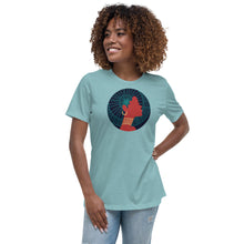 Load image into Gallery viewer, Black Women Crown Relaxed T-Shirt
