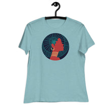 Load image into Gallery viewer, Black Women Crown Relaxed T-Shirt