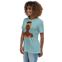 Load image into Gallery viewer, Black Women's Headwrap T-Shirt