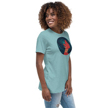 Load image into Gallery viewer, Black Women Crown Relaxed T-Shirt