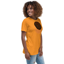 Load image into Gallery viewer, Black Women's Afro Shine Relaxed T-Shirt
