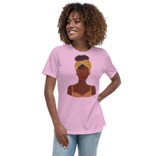 Load image into Gallery viewer, Black Women's Headwrap T-Shirt