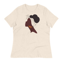 Load image into Gallery viewer, Black Woman Profile in Headwrap