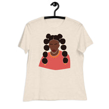 Load image into Gallery viewer, Black Woman with Two Puffed Braids