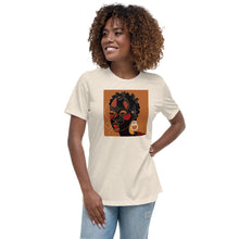 Load image into Gallery viewer, Black Women Bantu Knots Relaxed T-Shirt