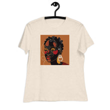 Load image into Gallery viewer, Black Women Bantu Knots Relaxed T-Shirt