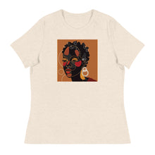 Load image into Gallery viewer, Black Women Bantu Knots Relaxed T-Shirt