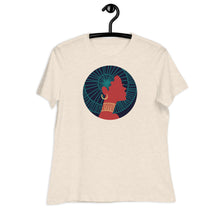 Load image into Gallery viewer, Black Women Crown Relaxed T-Shirt