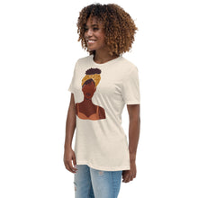 Load image into Gallery viewer, Black Women's Headwrap T-Shirt