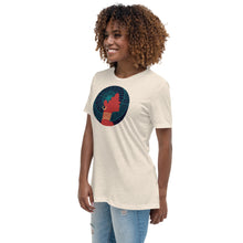 Load image into Gallery viewer, Black Women Crown Relaxed T-Shirt