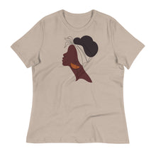 Load image into Gallery viewer, Black Woman Profile in Headwrap