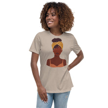 Load image into Gallery viewer, Black Women's Headwrap T-Shirt