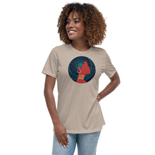 Load image into Gallery viewer, Black Women Crown Relaxed T-Shirt