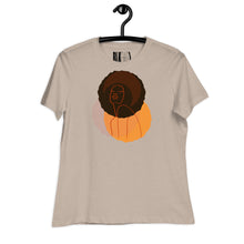 Load image into Gallery viewer, Black Women's Afro Shine Relaxed T-Shirt
