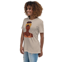 Load image into Gallery viewer, Black Women's Headwrap T-Shirt