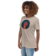 Load image into Gallery viewer, Black Women Crown Relaxed T-Shirt